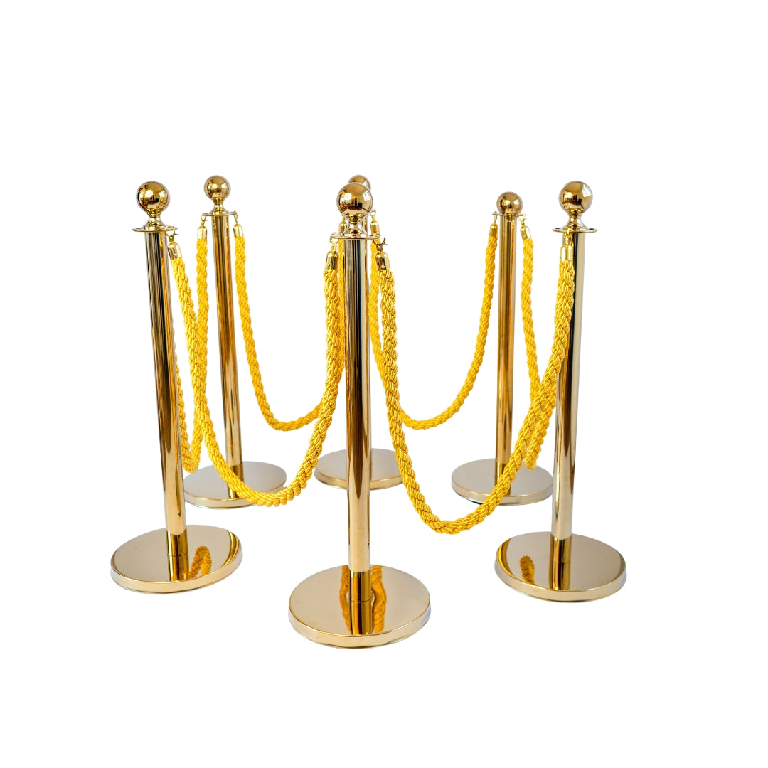 ¡PACK PROMOCIONAL SEPARADOR DE FILA CON CORDON TRENZADO!