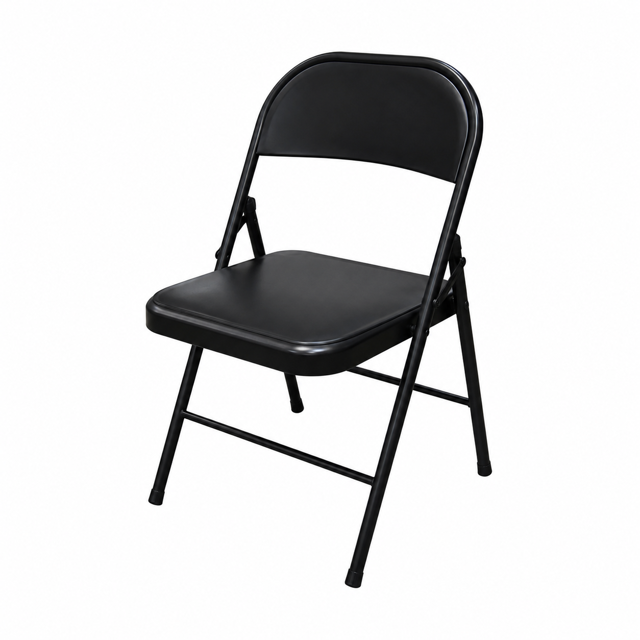 Silla Plegable Negra de Alta Resistencia | Resiste hasta 150 kg
