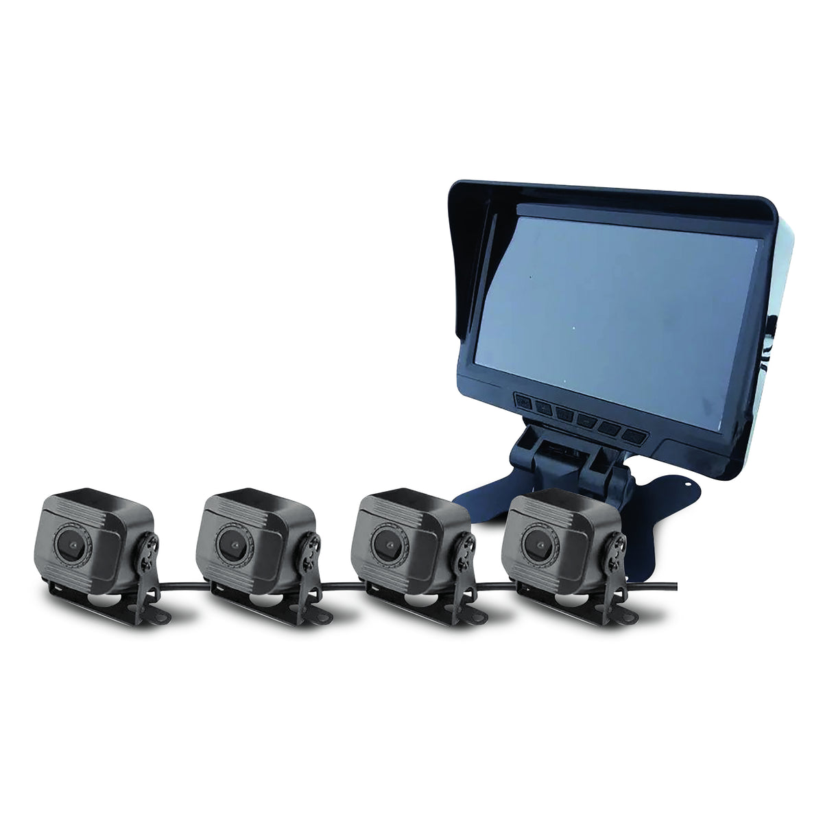 Kit DVR para Camión Iron Vision Pro B20N — Monitor 7" y 4 Cámaras