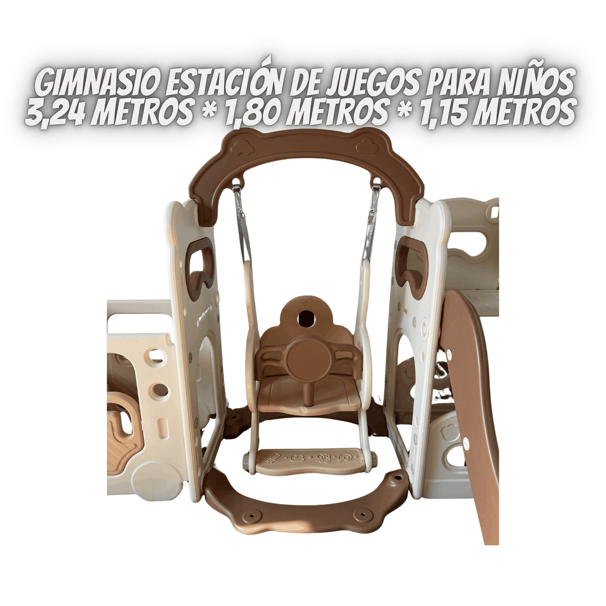 Resbalín y Gimnasio para Bebés — Juego Didáctico de Desarrollo Infantil