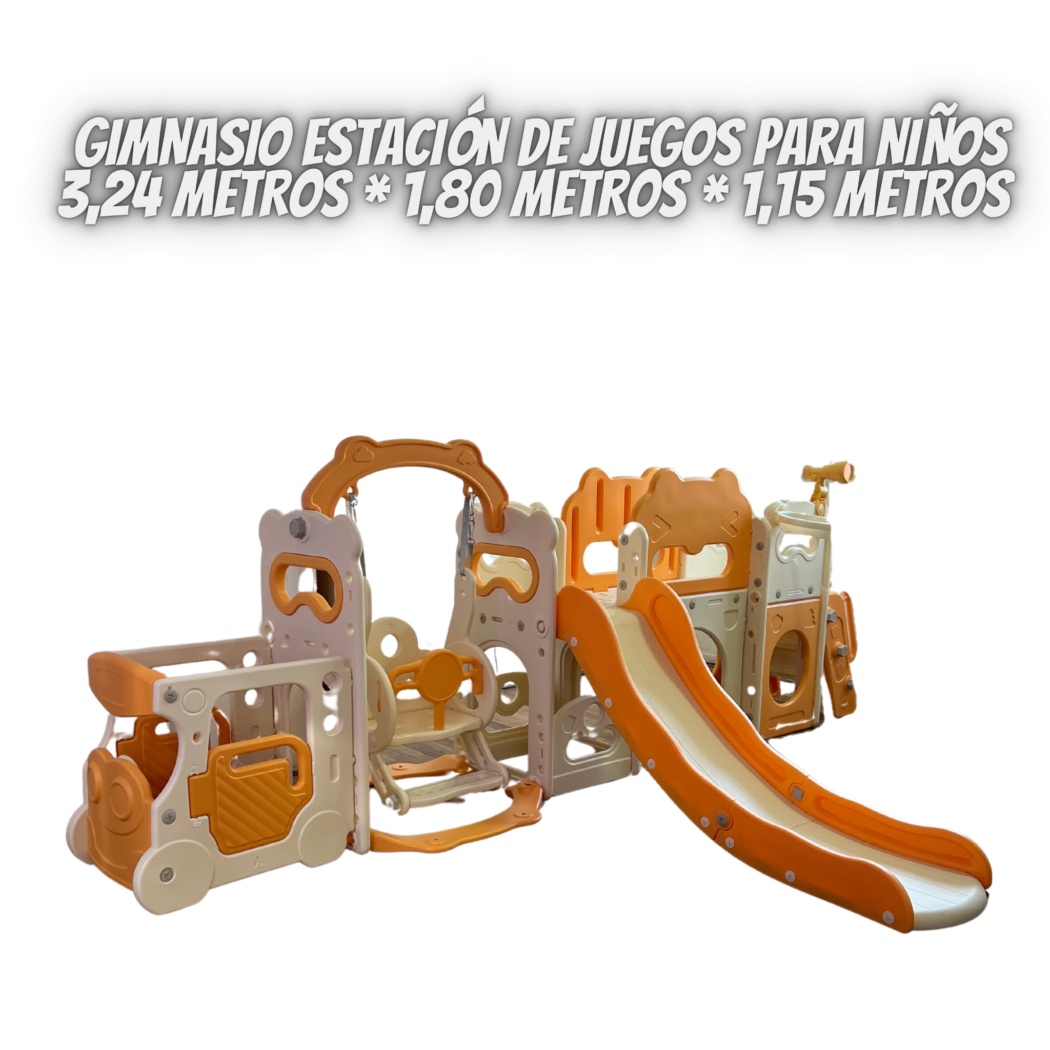 Resbalín y Gimnasio para Bebés — Juego Didáctico de Desarrollo Infantil