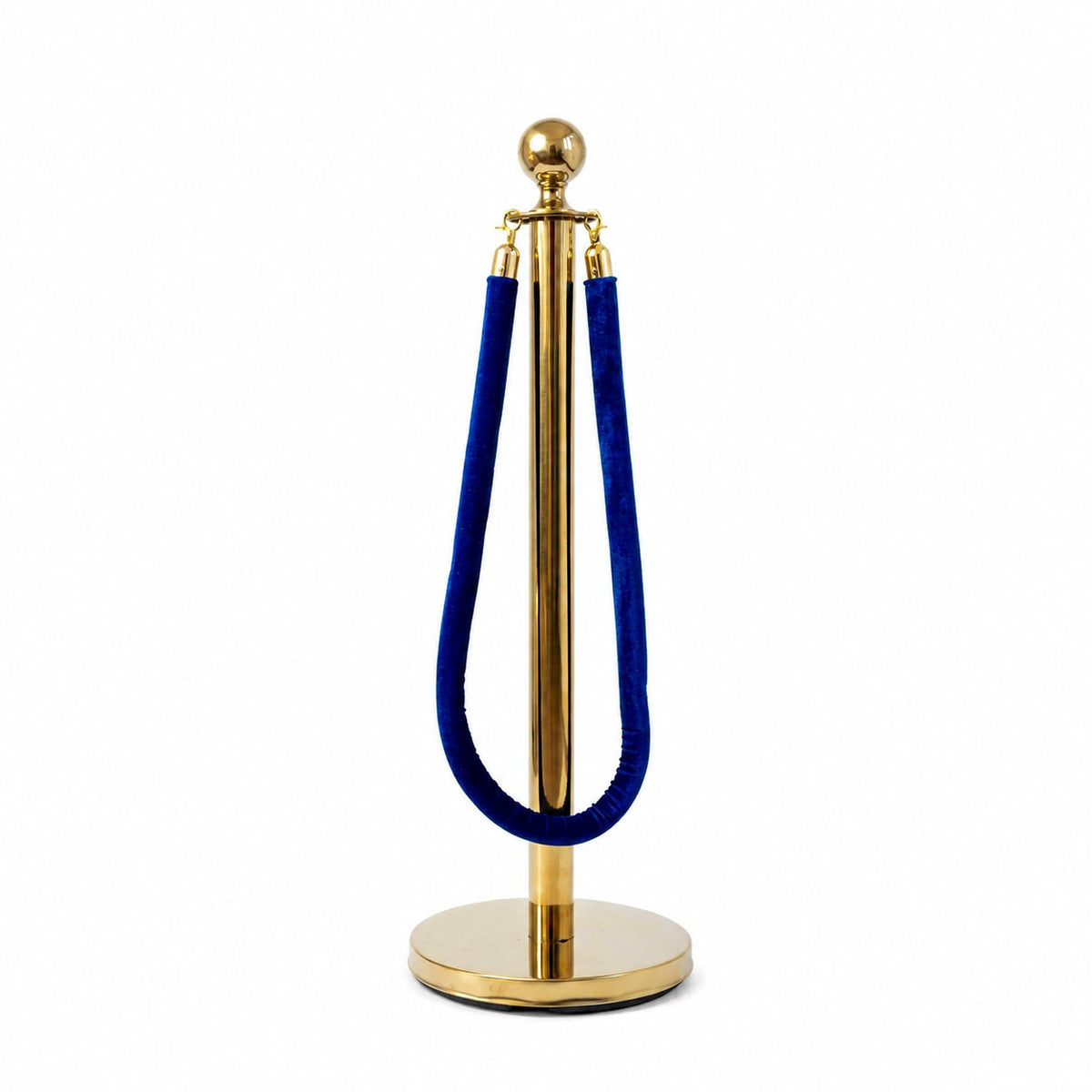 Separador de Fila Tipo Emperador con Cordón de Terciopelo — Elegante y Resistente