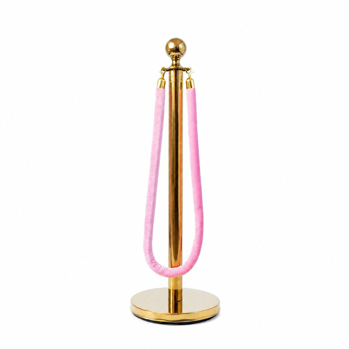 Separador de Fila Tipo Emperador con Cordón de Terciopelo — Elegante y Resistente