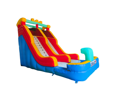 Tobogán Inflable Dolphin — Turbina de 2 HP incluida